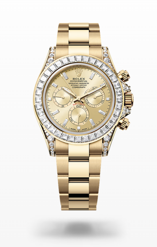 Rolex Cosmograph Daytona Gold and Diamonds