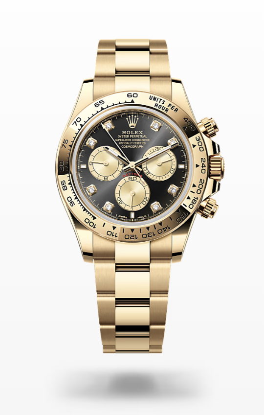 Rolex Cosmograph Daytona Gold and Diamonds