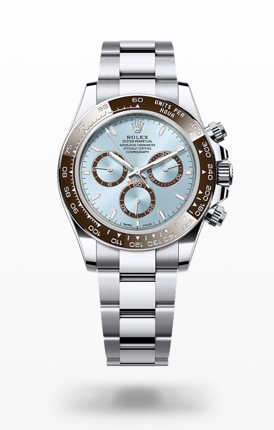 Rolex Cosmograph Daytona - Ice blue, chestnut brown counter rings Rolex Cosmograph Daytona