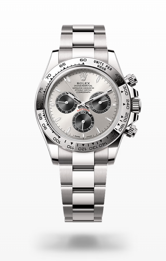 Rolex Cosmograph Daytona - Steel and bright black Rolex Cosmograph Daytona