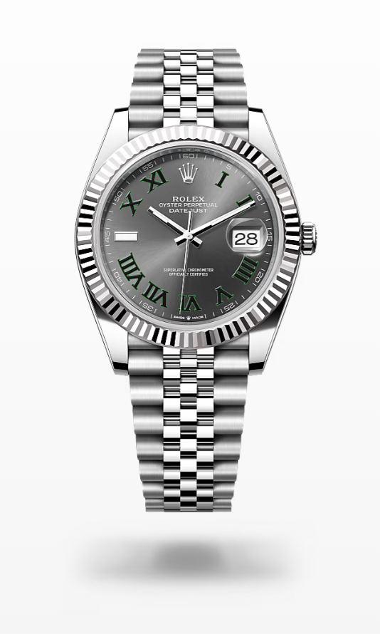 Rolex Date Just - Slate Green Rolex Datejust