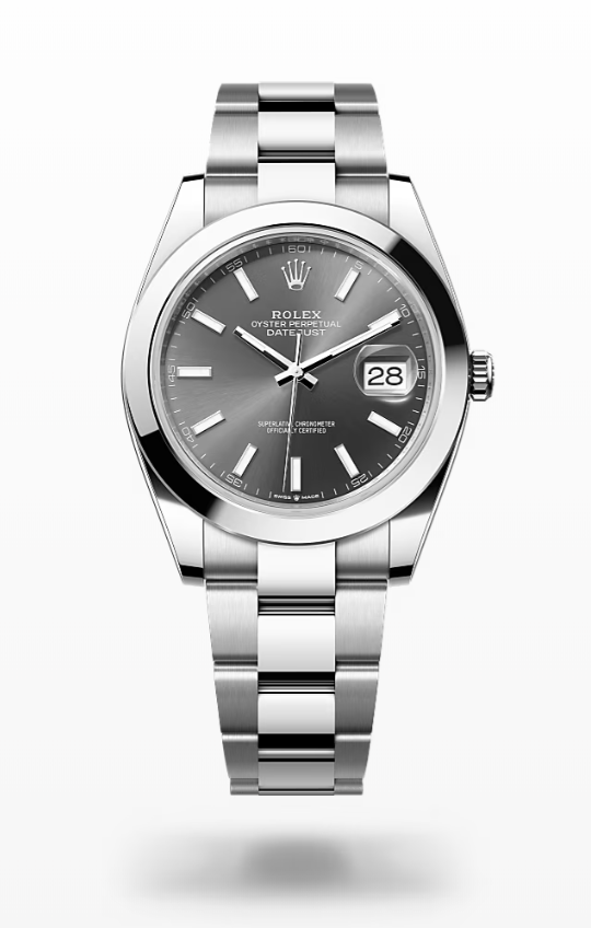 Rolex Date Just - Slate - Oystersteel Rolex Datejust