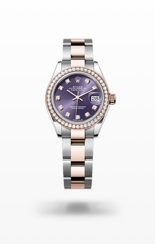 Rolex Lady-Datejust Everose Gold Diamond