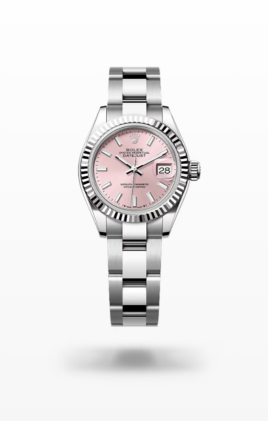 Rolex Lady-Datejust - Pink, bezel Rolex Lady-Datejust