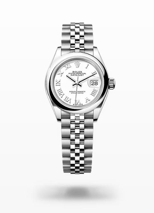 Rolex Lady-Datejust - White, jubilee wg Rolex Lady-Datejust