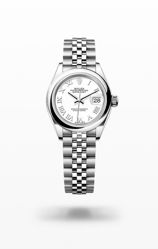 Rolex Lady-Datejust - White, jubilee wg Rolex Lady-Datejust