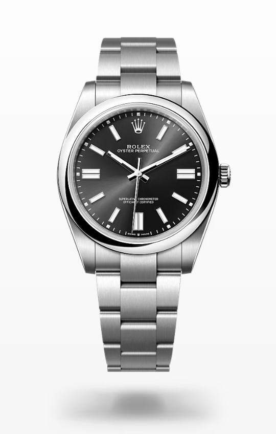 Rolex Oyster Perpetual - Bright black Rolex Oyster Perpetual