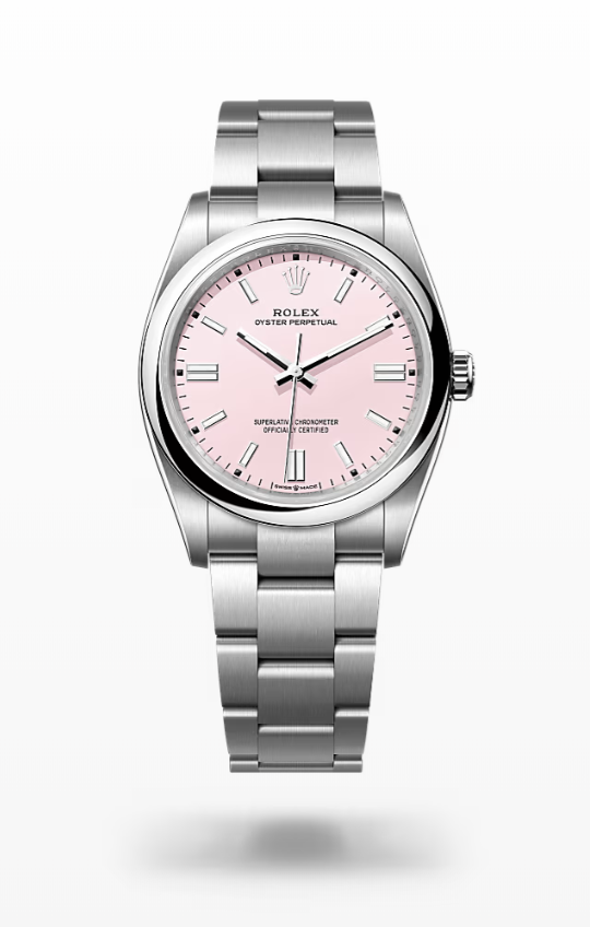 Rolex Oyster Perpetual - Candy pink Rolex Oyster Perpetual