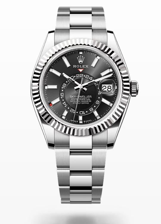 Rolex Sky-Dweller - Bright Black Rolex Sky-Dweller White Gold