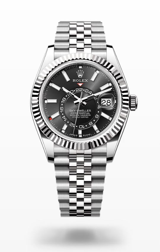 Rolex Sky-Dweller - Bright Black Jubilee Rolex Sky-Dweller White Gold