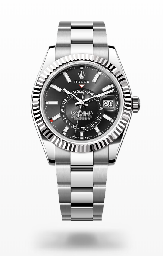 Rolex Sky-Dweller - Bright Black Rolex Sky-Dweller White Gold