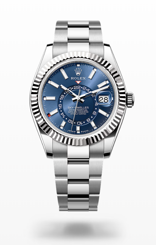 Rolex Sky-Dweller - Bright Blue Rolex Sky-Dweller White Gold