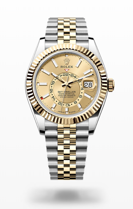 Rolex Sky-Dweller - Champagne-colour, jubilee Rolex Sky-Dweller