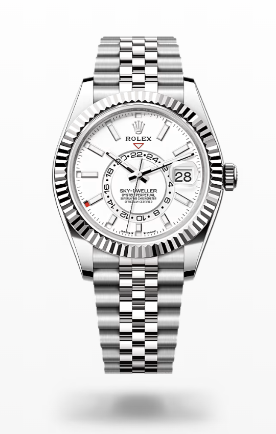 Rolex Sky-Dweller - Intense white Jubilee Rolex Sky-Dweller White Gold