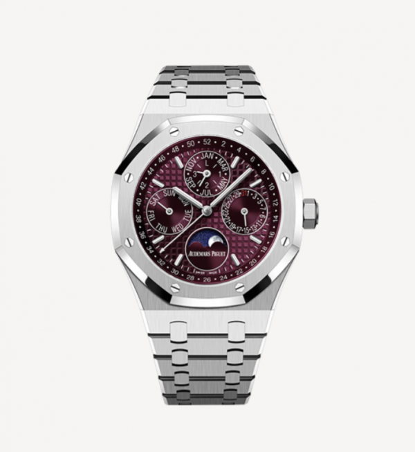 Royal Oak - Perpetual caledandar - white gold, vivid burgundy hue Audemars Piguet Perpetual Calendar