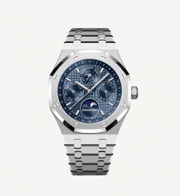 Royal Oak - Perpetual calendar - Stainless steel, night blue dial Audemars Piguet Perpetual Calendar