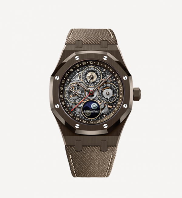 Royal Oak - Perpetual calendar openworked Cactus Jack - Brown Ceramic Audemars Piguet Perpetual Calendar (Cactus Jack)