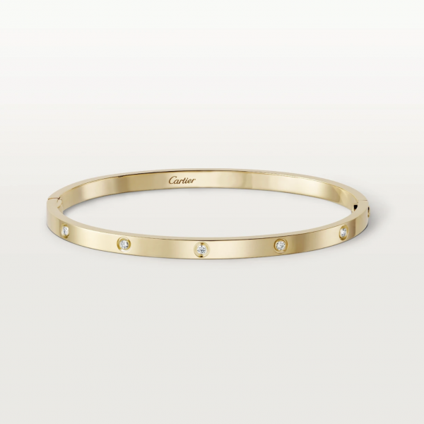 Cartier Love Bracelet Yellow Gold and Diamonds