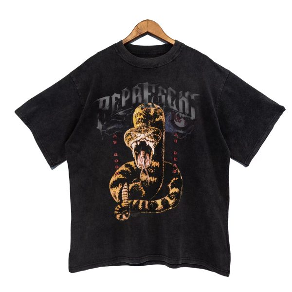 12729d79.jpeg Represent Snake T-Shirt - Worn Out