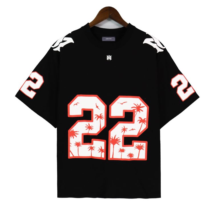 823bc600.jpeg Amiri Football T-Shirt - Black