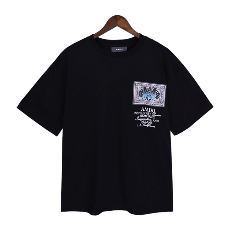 931573e6.jpeg Amiri Memories T-Shirt - Black