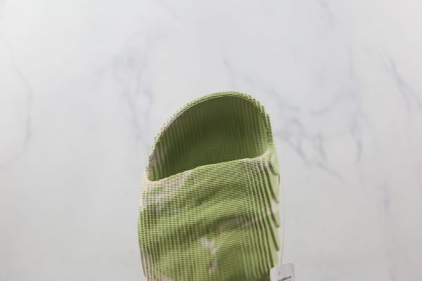 Adidas Adilette - Cream & Green