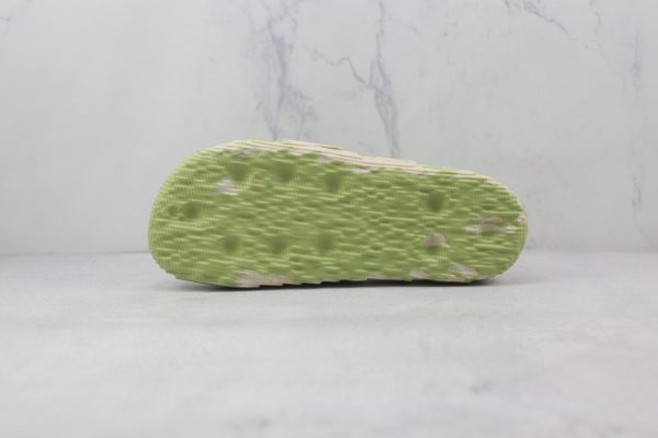 Adidas Adilette - Cream & Green