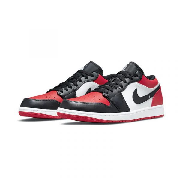 air-jordan-1-low-bred-toe-1.jpg Air Jordan 1 Low- Bred Toe