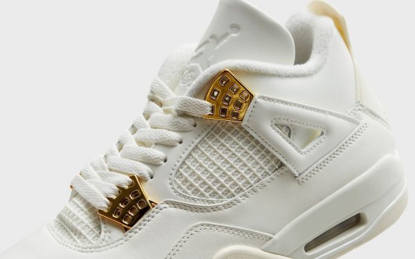 Air Jordan 4- Metallic Gold