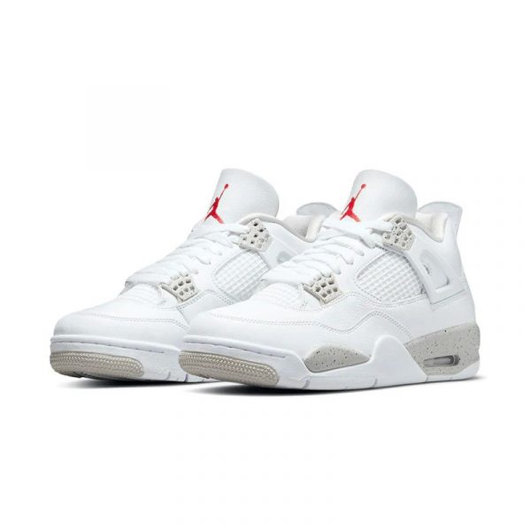 Air Jordan 4- Tech White