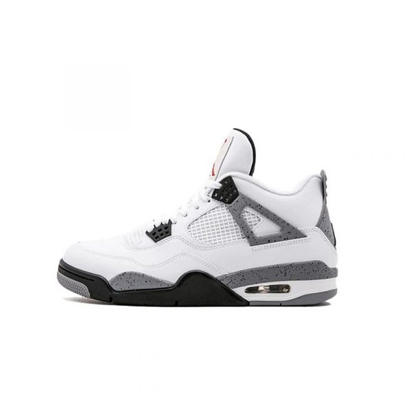 Air Jordan 4- White Cement