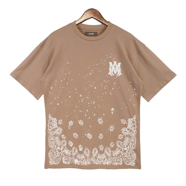 Amiri Gothic T-Shirt - Beige