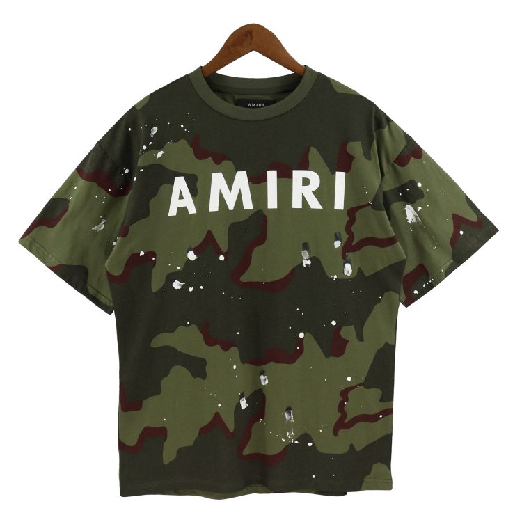 Amiri Camouflage T-Shirt