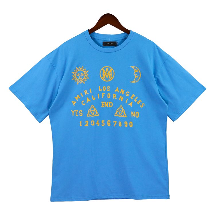 Amiri End Design T-Shirt - Blue