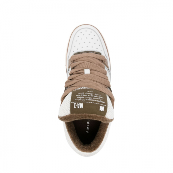 amiri-shoes-33.png Amiri High Sneakers MA-1 - Light Brown