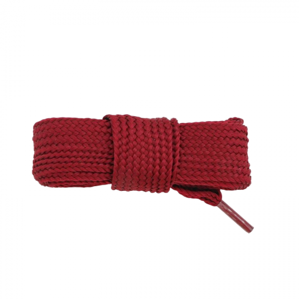 Wide Laces - Wine Red