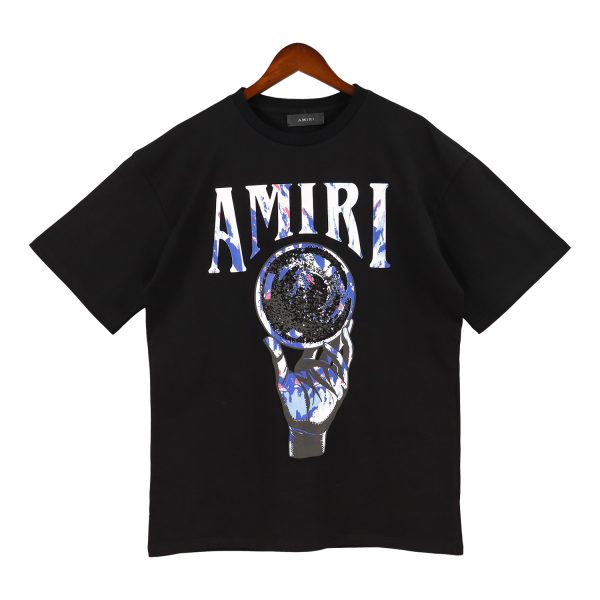 e9ec2cd9.jpeg Amiri Hand Design T-Shirt - Black
