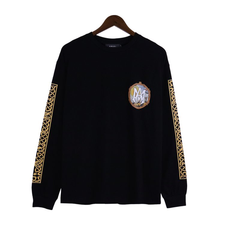 f5d1ad39.jpeg Amiri Long T-Shirt - Black