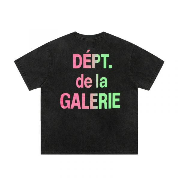 Gallery Dept T-Shirt - Light Pink Green