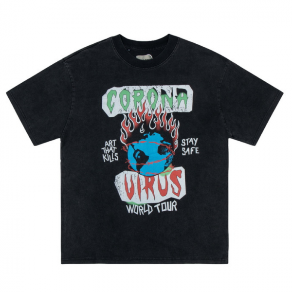 gallery-dept-shirt-canvas-13.png Gallery Dept T-Shirt - World Tour Black
