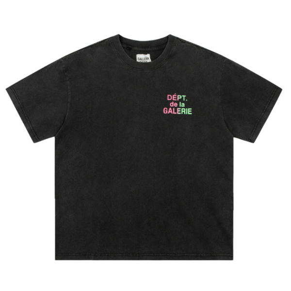 Gallery Dept T-Shirt - Light Pink Green
