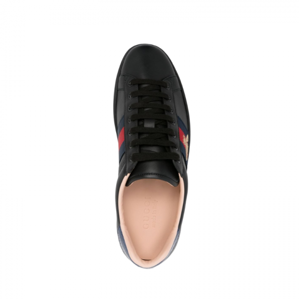 gucci-ace-4.png Gucci Ace Embroidered 'Bee' Black