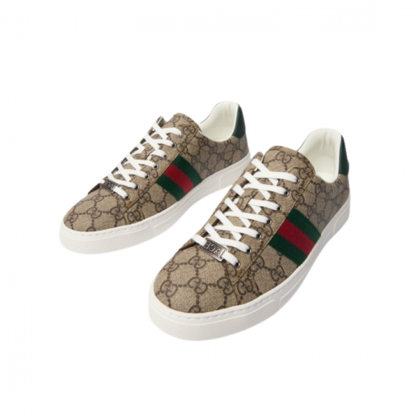 Gucci Ace Web Beige