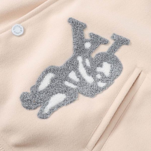 Louis Vuitton Bomber- Bugs Bunny Cream Varsity