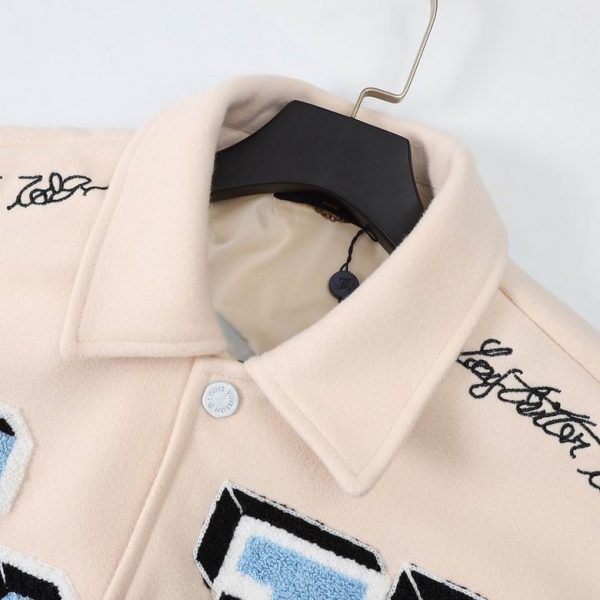 Louis Vuitton Bomber- Bugs Bunny Cream Varsity