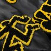 Louis Vuitton- Leather Embroidered Varsity