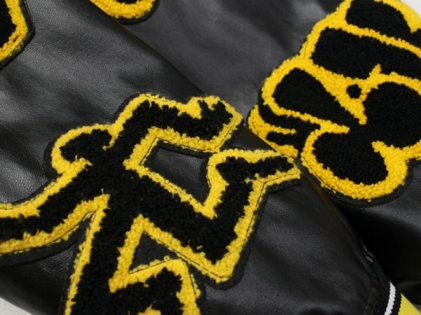 Louis Vuitton- Leather Embroidered Varsity
