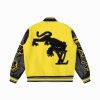 Louis Vuitton- Leather Embroidered Varsity