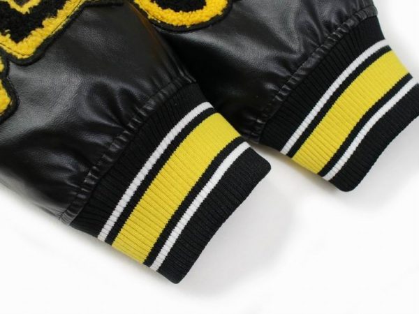 Louis Vuitton- Leather Embroidered Varsity