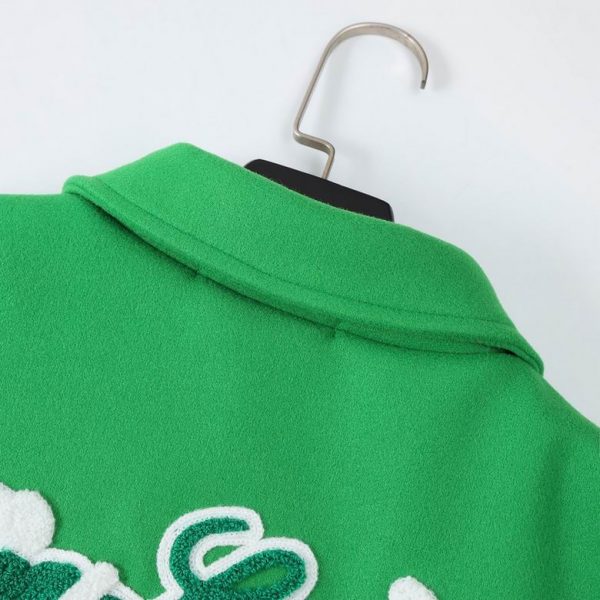 Louis Vuitton- Leather Varsity Green